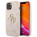 Husa GUESS Apple iPhone 13 4G Big Metal Logo Pink Husă rigidă