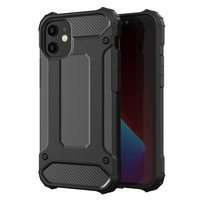 Hibrid Armor hibrid blindat husa hărtie iPhone 12 Pro Max negru