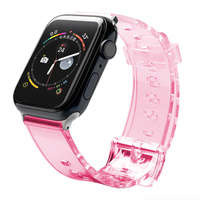Curea de lumină de silicon strap brățară pentru ceas 6 / 5 / 4 / 3 / 2 (44mm / 42mm) roșu
