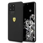 FERRARI Case Samsung Galaxy S20 Ultra Black Silicone Case