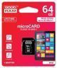 Card Memorie Micro Sdxc 64GB GOODRAM + Adaptor SD Clasa 10 UHS