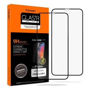 Sticlă călită SPIGEN iPhone  11 Pro X / Xs Glass Fc 2-pack negru