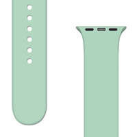strap Curea de silicon APS banda de silicon APS pentru ceasul 8 / 7 / 6 / 6 / 5 / 4 / 3 / 3 / 2 / SE (45 / 44 / 42mm) brățară de ceas verde deschis