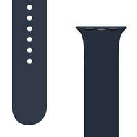 strap Curea de silicon APS banda de silicon APS pentru ceasul 8 / 7 / 6 / 6 / 5 / 4 / 3 / 3 / 2 / SE (45 / 44 / 42mm) brățară de ceas albastru închis