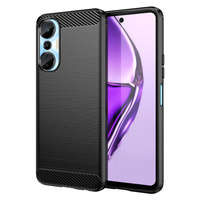 Husa Case husanounou Carbon pentru Infinix Hot 20S flexibil siliko carbo capac negru Case