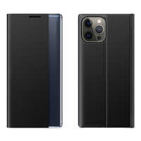 Somn ușor Case cover husa cu Smart Cover iPhone 13 Pro Max negru