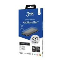 3mk HardGlass Max Privacy iPhone 14 Plus /13 Pro Max 6,7" negru/negru, sticlă FullScreen