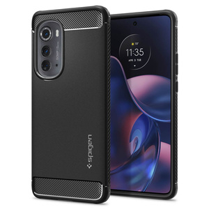 Husa Spigen Rugged Armor MATTE Motorola Edge 2022 Negru Case