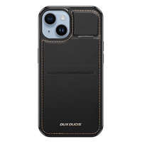 Husa 3 în 1 husa iPhone 14 Plus cu MagSafe portofel RFID blocaj stand Dux Ducis Rafi Mag - negru Case