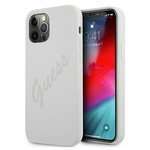 Husa GUESS Apple iPhone 12 Pro Max Script Vintage GUHCP12LLSVSCR Hardcase crem