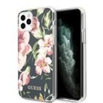 Husa Guess Apple iPhone  11 Pro Max albastru marin N°3 Flower Collection Case