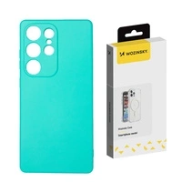 Husa din silicon Wozinsky silicon flexibil pentru Samsung Galaxy S25 Ultra - verde
