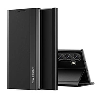 Husă Sleep Case Pro pentru Samsung Galaxy A16 / A16 5G cu clapă și suport - neagră