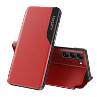 Husa Case husa Eco Leather View pentru Samsung Galaxy S23+ cu suport flip roșu Case
