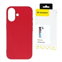 Husa din silicon Wozinsky silicon flexibil pentru Samsung Galaxy S25 Ultra - rosie