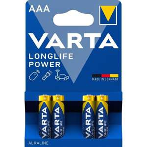 Baterie VARTA R3 alcalină (Aaa) 4 buc. Longlife Power