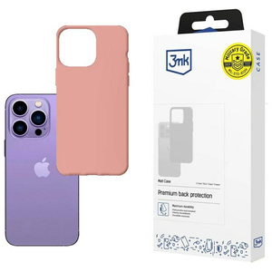 3mk Matt Case iPhone 14 Pro 6.1" lychee/ lychee