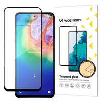 folie sticla ecran Case Wozinsky super-puternic Full Glue pentru toate cu cadru Friendly TCL 20 5G negru