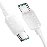 Joyroom Multi-Color Series A14 Cablu USB-C / USB-C 100W 1,2 m - alb