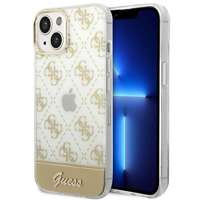 Husa Apple iPhone GUESS 14 Plus 4G Model Script Gold Hardcase