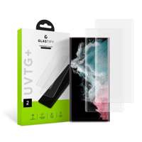 Folie sticla Glastify Uvtg+ 2-pachet Galaxy S22 Ultra