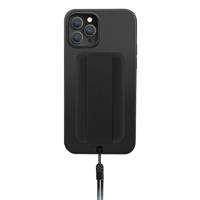 Husa UNIQ Apple iPhone 12 Pro Max Heldro Antimicrobial Black Case
