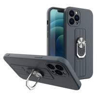 Husa Inel Case silikonou husa cu suport deget și suport pentru Xiaomi Poco X4 Pro 5G albastru Case