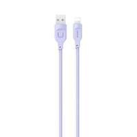 Cablu USAMS Lightning Fast Charging 2.4A Lithe Series 1.2m violet/violet SJ565USB03 (US-SJ565)