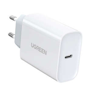 Incarcator uGREEN CD127 Adaptor de rețea, USB-C, PD3.0, QC4.0, 30W (alb)