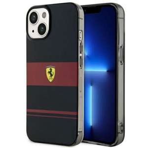 Husa iPhonecase MagSafe Ferrari FEHMP14SUCOK 14 6.1" negru/negru IMD Combi dur IMD Combi Case