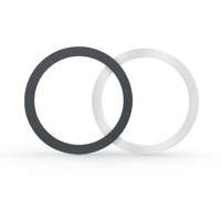 TECH-PROTECT MagMAT MagSafe UNIVERSAL MagINEL NETIC NEGRU ȘI ARGINTIU INEL NETIC NEGRU ȘI ARGINTIU