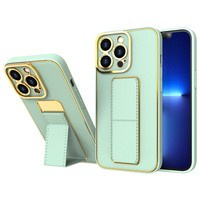 Case husa iPhone Nou Kickstand pentru 12 Pro cu stand verde