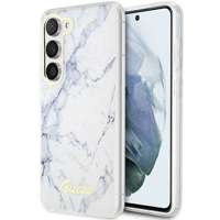 Husacase Guess GUHCS23MPCUMAH S23 Plus S916 alb/alb Marmură dură albă/albă Case
