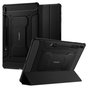 Husa SPIGEN Rugged Armor  "Pro" Galaxy Tab S7+ Plus 12.4 T970/T976 Negru Case