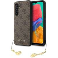 Husa case Guess GUHCSA54GF4GBR A54 5G A546 maro/maro tare 4G Charms Collection Case