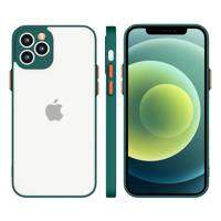 Milky Case silikonou flexibil translucid husa pentru Samsung Galaxy A22 4G verde închis