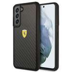 Husa FERRARI Samsung Galaxy S22 Plus On Track Real Carbon Black Hardcase