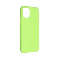 Husa Case iPhone Roar Colorful Jelly - pentru 11 Pro Lime