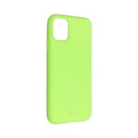 Husa Case iPhone Roar Colorful Jelly - pentru 14 Pro Max Lime