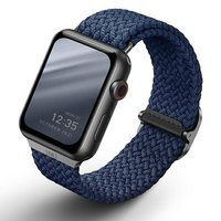 UNIQ strap Aspen Apple Watch 44/42/45mm împletitură albastru/oxford albastru