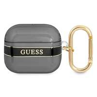 Husa GUESS Apple AirPods 3 Cover Strap Collection negru Case