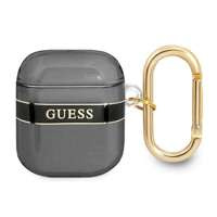 Husa GUESS Apple AirPods Cover Strap Collection negru Case