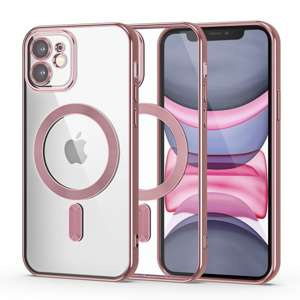 Husa Tech-protect Magshine MagSafe iPhone  11 Rose Gold Case