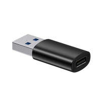 Baseus Ingenuity Series Mini OTG Adaptor USB 3.1 la Type-C negru