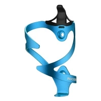 Suport din aluminiu Rockbros 2017-11ABL pentru sticla de apa de bicicleta - albastru