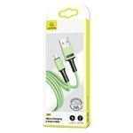 USAMS MicroUSB Fast Charge Cable 1m Green