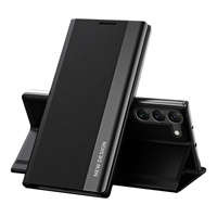 Husa Case Husa Sleep Pro pentru Samsung Galaxy S23+ cu suport cu clapetă negru Case