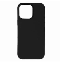 Husă cu tărâțe de grâu în mai multe culori MagSafe pentru iPhone 16 Pro - neagră