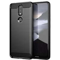Carbon Case flexibil husa capac Nokia 2.4 negru