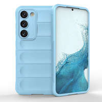 Husa Mag Case Husa ic Shield pentru Samsung Galaxy S23+ Acoperire flexibilă blindată albastru deschis Case